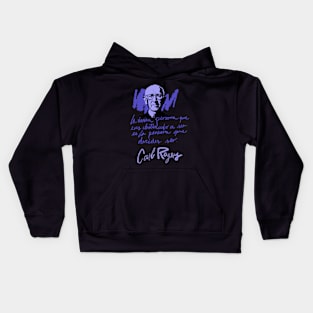 Carl Rogers Nueva persona Kids Hoodie